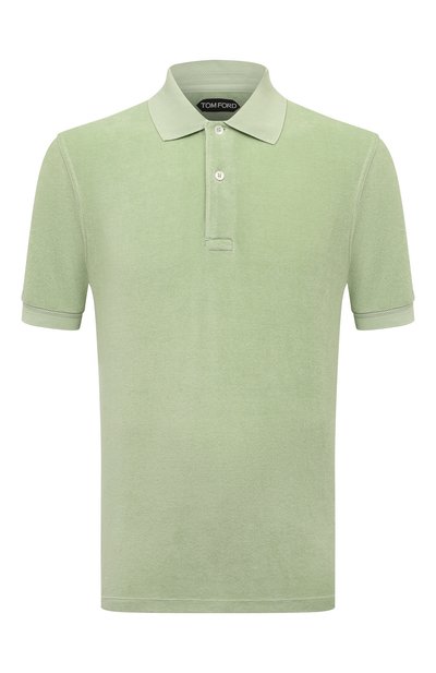 Мужская хлопковое поло TOM FORD, арт. JMC010/JPS003