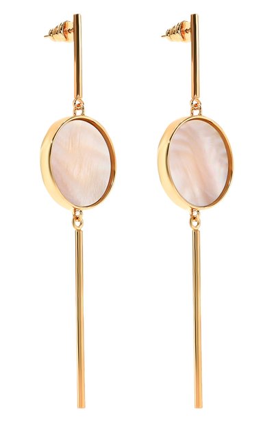 Серьги CRYSTALLINE JEWELLERY золотого цвета по цене 19470 руб., арт. 393, фото 3 Серьги CRYSTALLINE JEWELLERY, арт. 393, фото 3