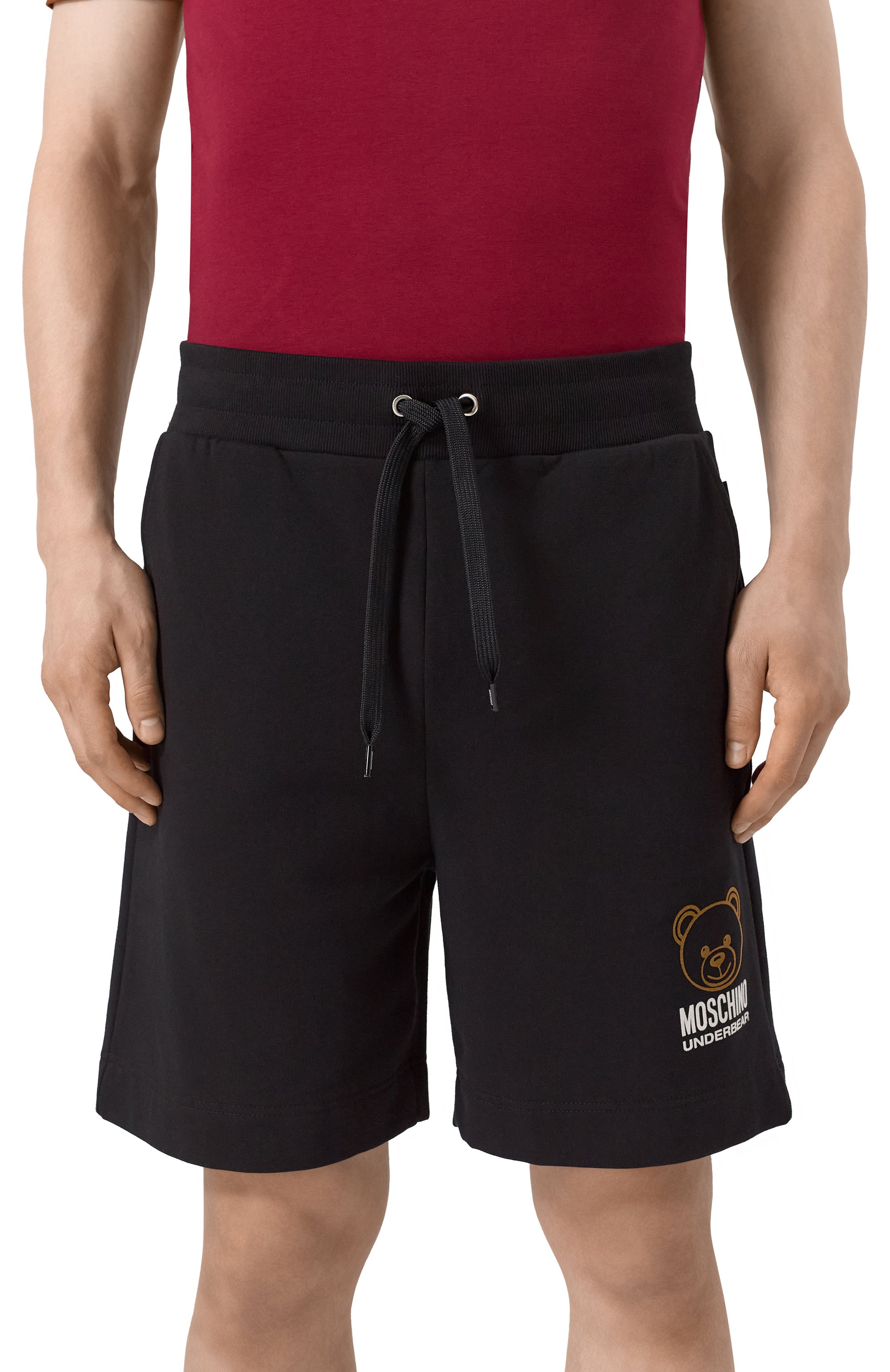 Хлопковые шорты MOSCHINO, арт. A6802/4424, фото 3