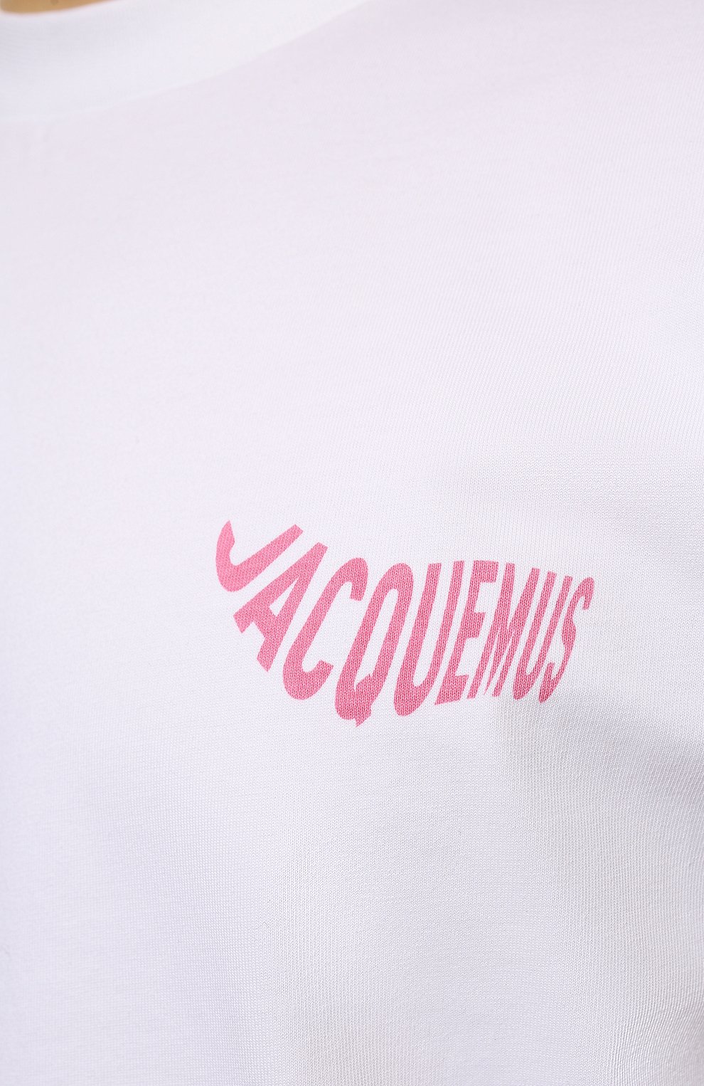 Хлопковая футболка JACQUEMUS, арт. 225JS031-2003, фото 5