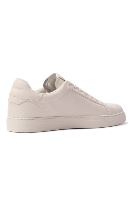 Кожаные кеды Emporio Armani EM000220/AF13982 Белый  EM000220/AF13982 Фото 5