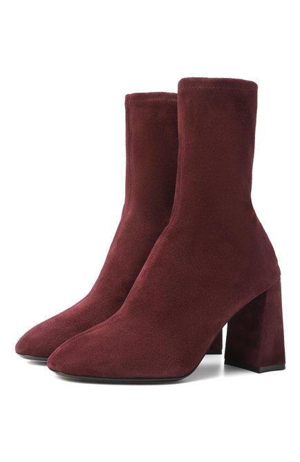Женские замшевые ботильоны jive 90 ALEVI MILANO, арт. L26W7001.Q.0363345/BL0CK SUEDE STRETCH