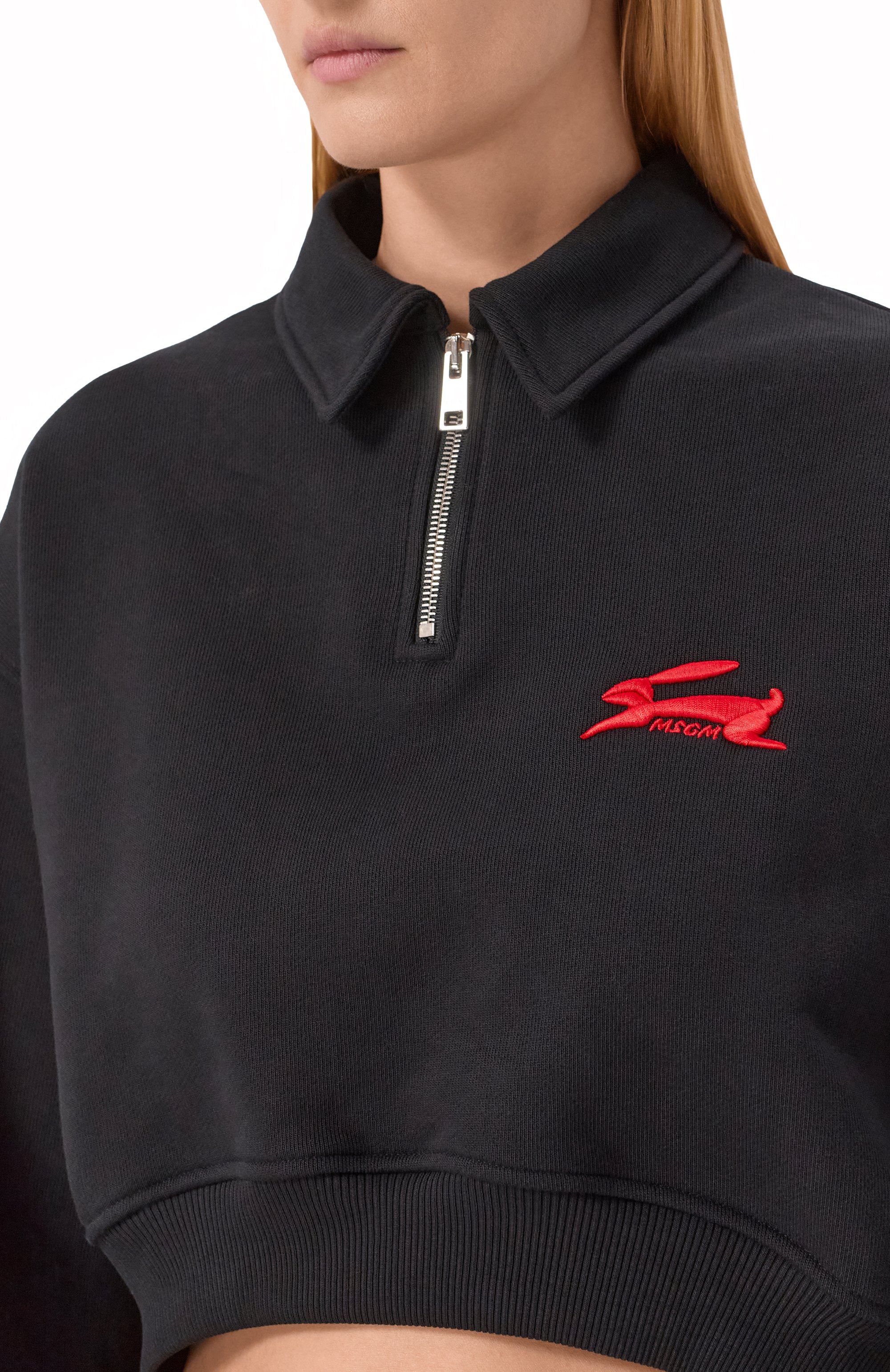 Хлопковый свитшот MSGM, арт. 3941MDM89/257795, фото 5