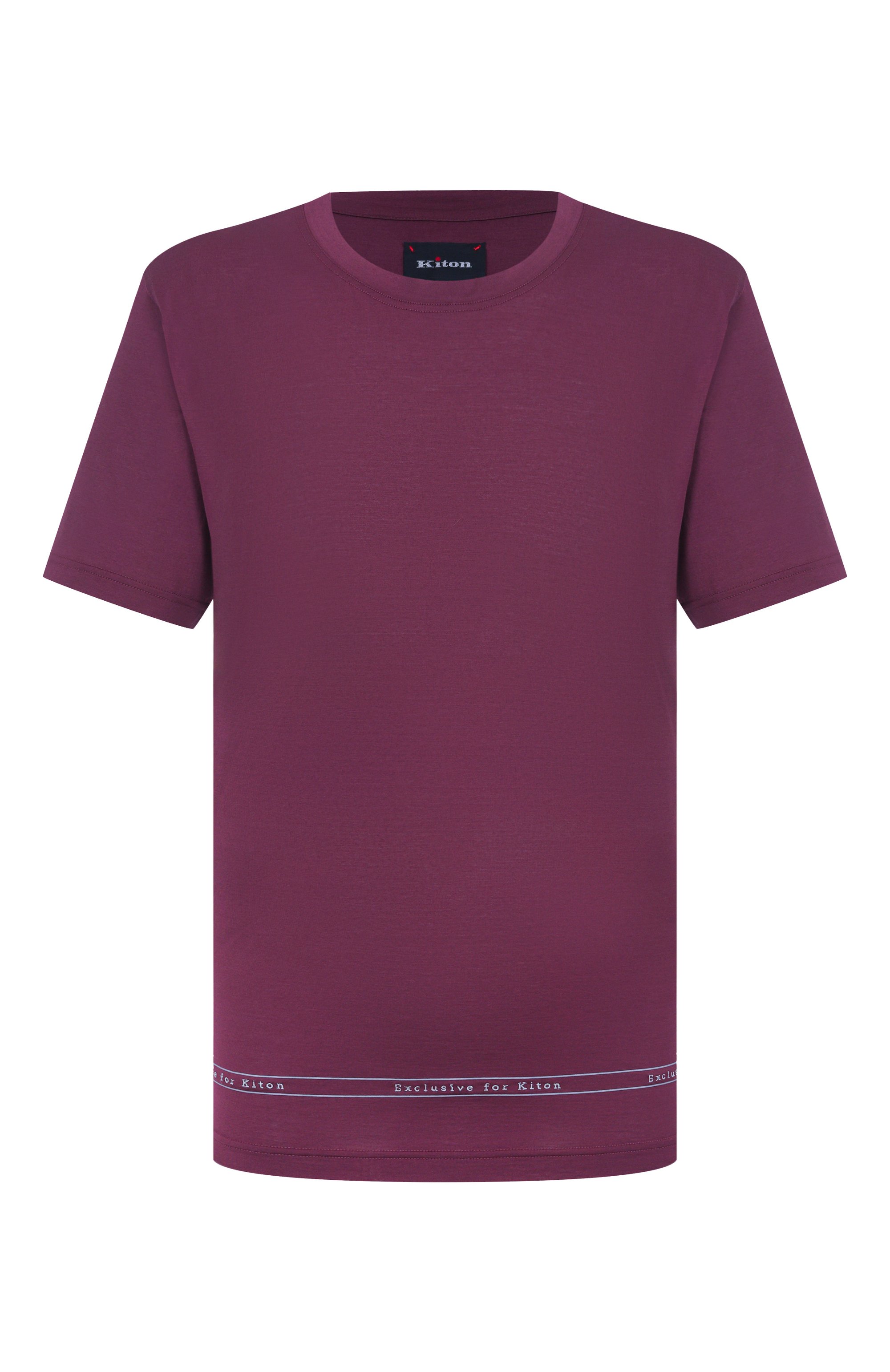 Хлопковая футболка KITON, арт. UMK0824K340, фото 1