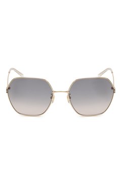 Женские солнцезащитные очки GUCCI черного цвета, арт. GG1285SA 001 | Фото 3 (Нос: Не проставлено; Региональные ограничения белый список (Axapta Mercury): Не проставлено; Тип очков: С/з; Материал: Металл; Очки форма: Квадратные; Оптика Гендер: оптика-женское)