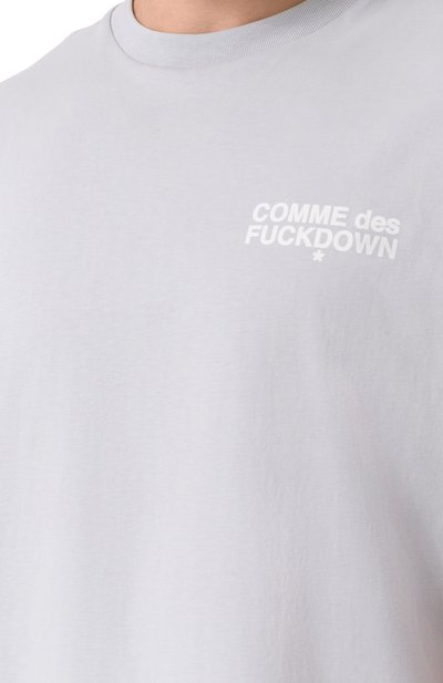 Хлопковая футболка COMME DES FUCKDOWN, арт. CFABM01506, фото 5