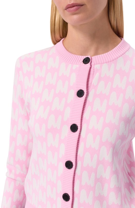 Кардиган из вискозы MSGM 4041MDM212/267298 Розовый  4041MDM212/267298 Фото 5