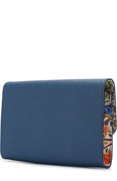 Кожаный клатч на цепочке DOLCE & GABBANA, арт. BI1028/AH338, фото 3