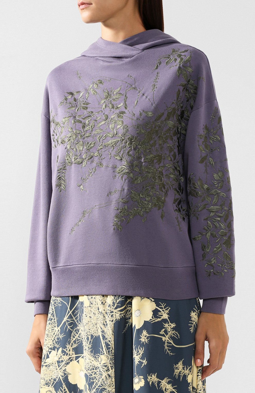 Хлопковое худи DRIES VAN NOTEN, арт. 192-11132-8621, фото 3