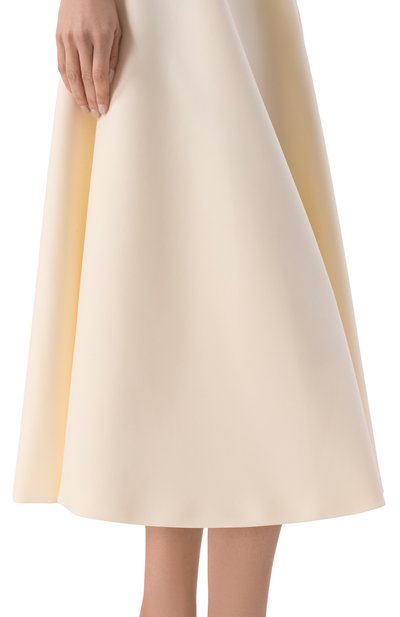 Шерстяная юбка SHERVARLI кремового цвета по цене 98000 руб., арт. SK-26-0027, фото 5 Шерстяная юбка SHERVARLI, арт. SK-26-0027, фото 5