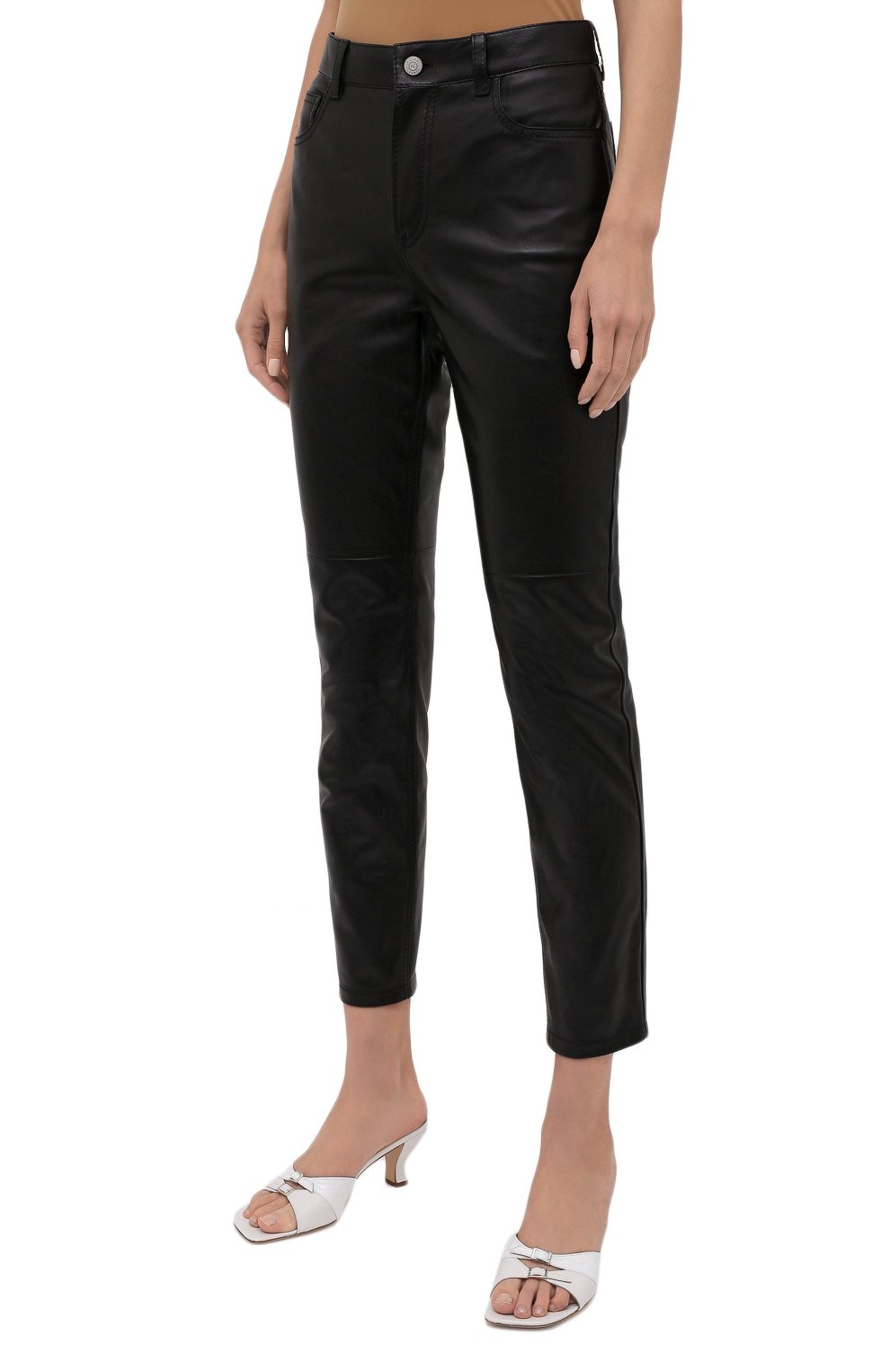 Кожаные брюки RALPH LAUREN, арт. 290834759, фото 3