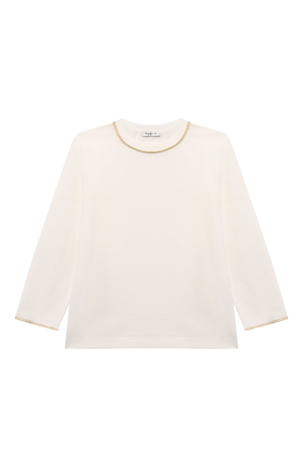 Хлопковый лонгслив IL GUFO, арт. A24TA361MF003/2A-4A, фото 1