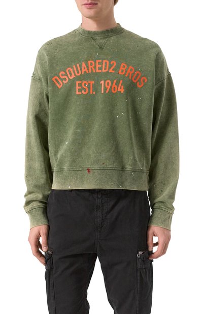 Хлопковый свитшот DSQUARED2, арт. S74GU0847/S25030, фо�то 3