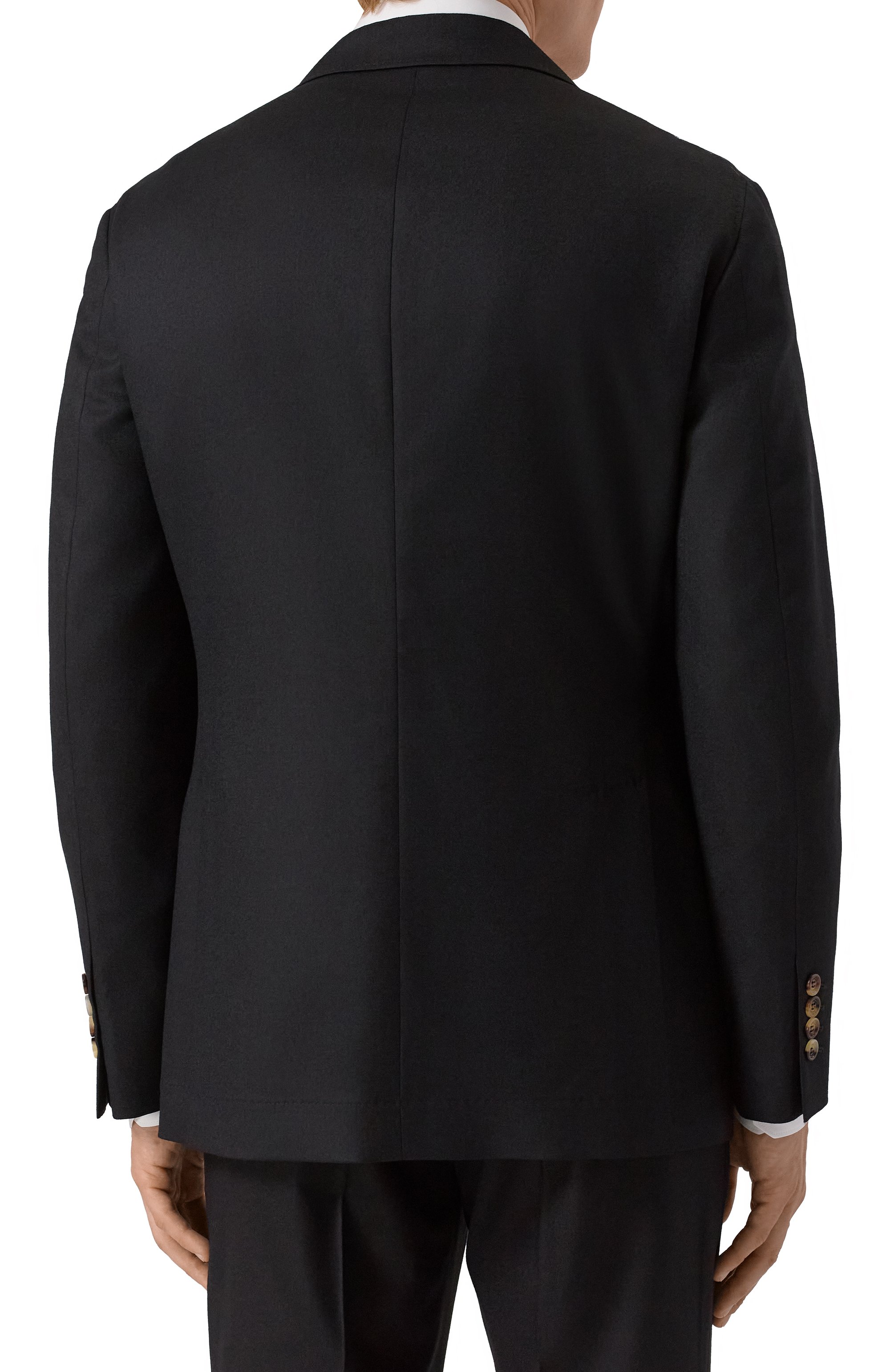 Шерстяной костюм BRUNELLO CUCINELLI черного цвета по цене 492500 руб., арт. ME226LDWH, фото 5 Шерстяной костюм BRUNELLO CUCINELLI, арт. ME226LDWH, фото 5