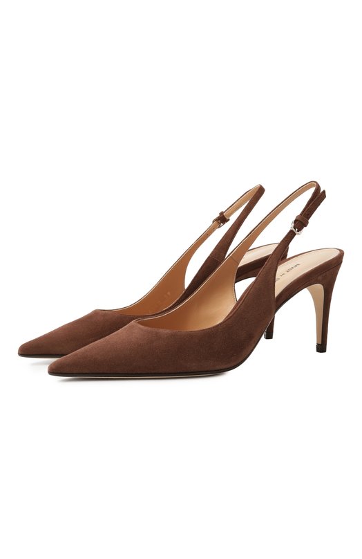 Замшевые туфли MVST by Sergio Rossi MVST B14260-SUEDE Коричневый B14260-SUEDE