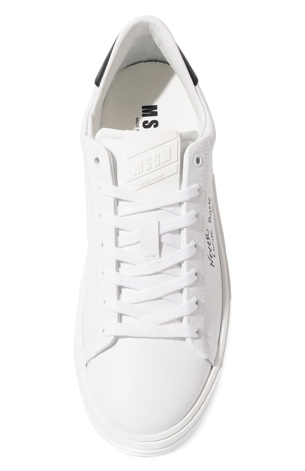 Кожаные кеды MSGM, арт. 3540MS501/323, фото 6