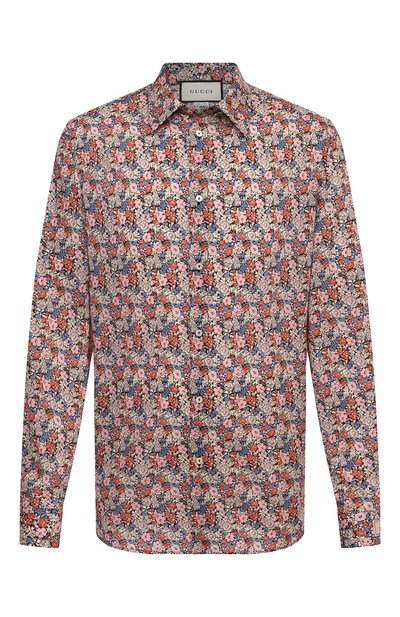 Хлопковая рубашка GUCCI, арт. 636668/ZAFKW, фото 1