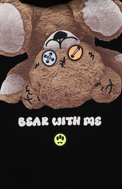 Хлопковое худи BARROW, арт. S5BKJUHS028, фото 3