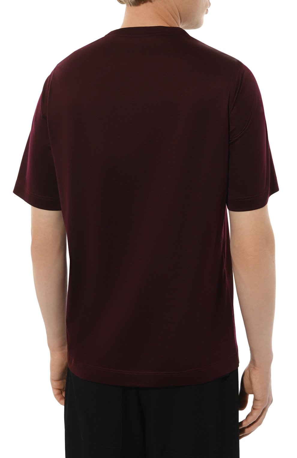 Хлопковая футболка ZILLI, арт. TSR02AZS56014ZSAAAAAA, фото 4