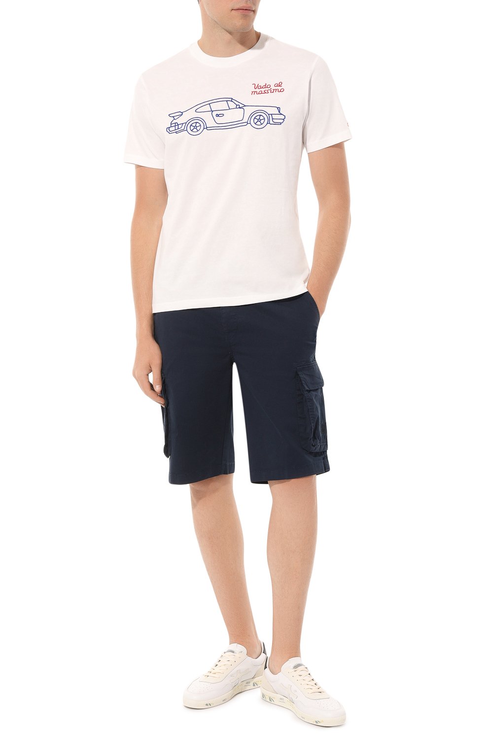 Хлопковая футболка MC2 SAINT BARTH, арт. STBM/TSHIRT MAN/00091D, фото 2