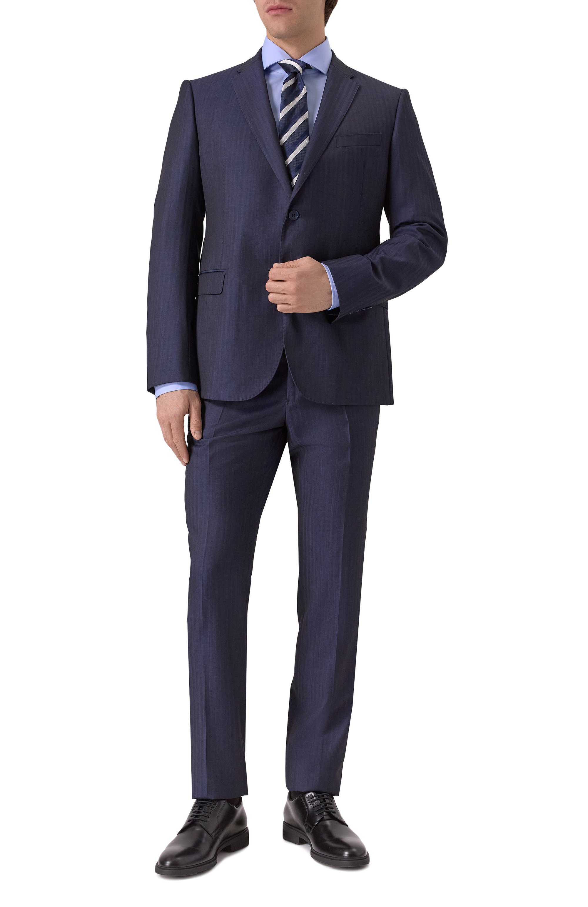 Хлопковая сорочка BOSS, арт. 50479915, фото 2