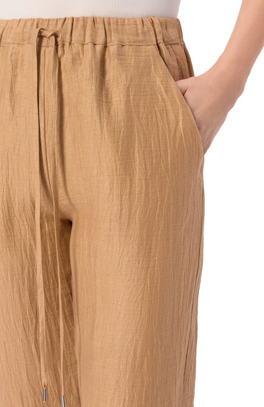 Льняные брюки Antonelli Firenze Q8713/978 Бежевый  Q8713/978 Фото 5