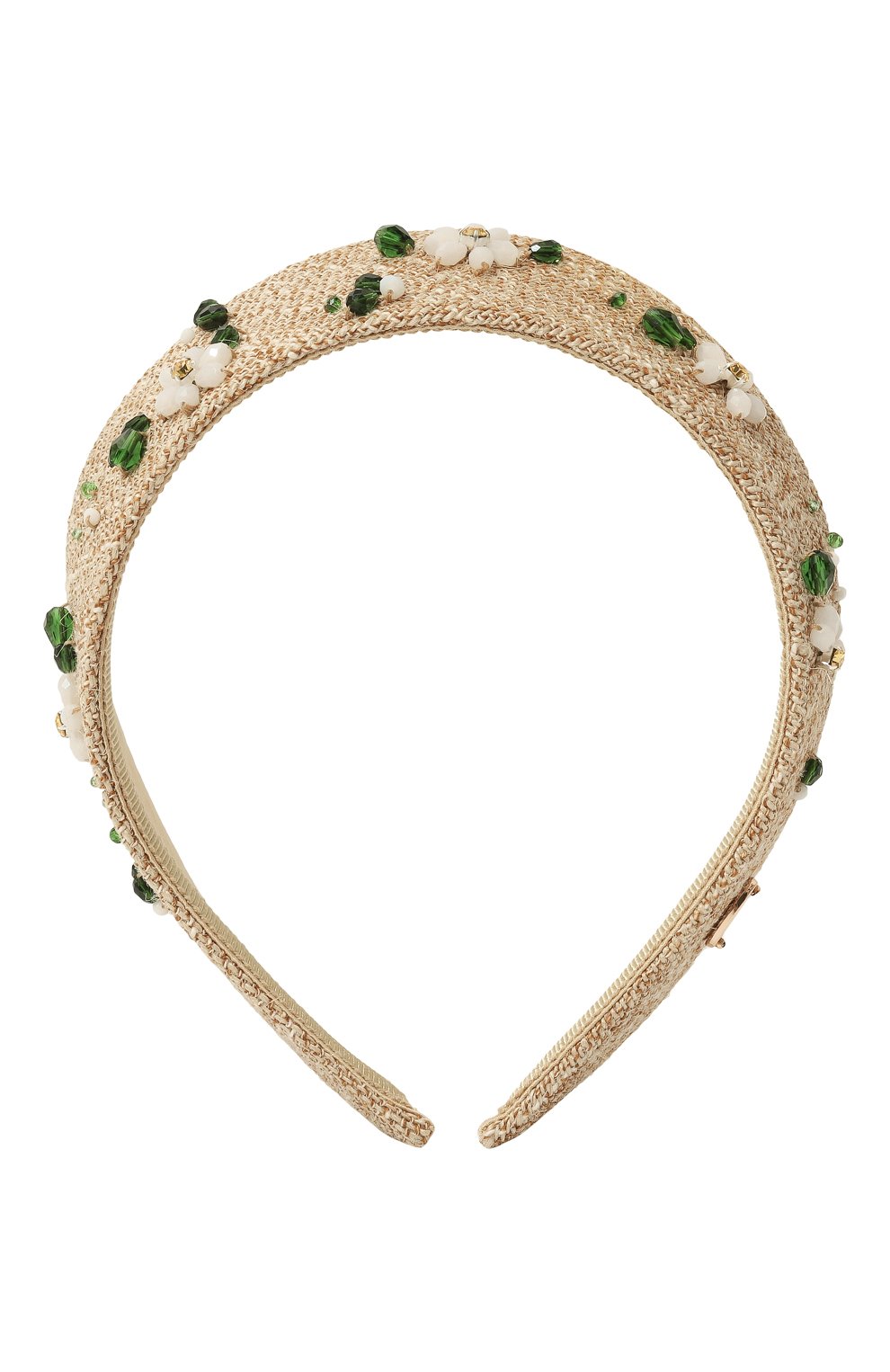 Кокошник PANFIL бежевого цвета по цене 14000 руб., арт. 11-KOK-DR, фото 1 Кокошник PANFIL, арт. 11-KOK-DR, фото 1