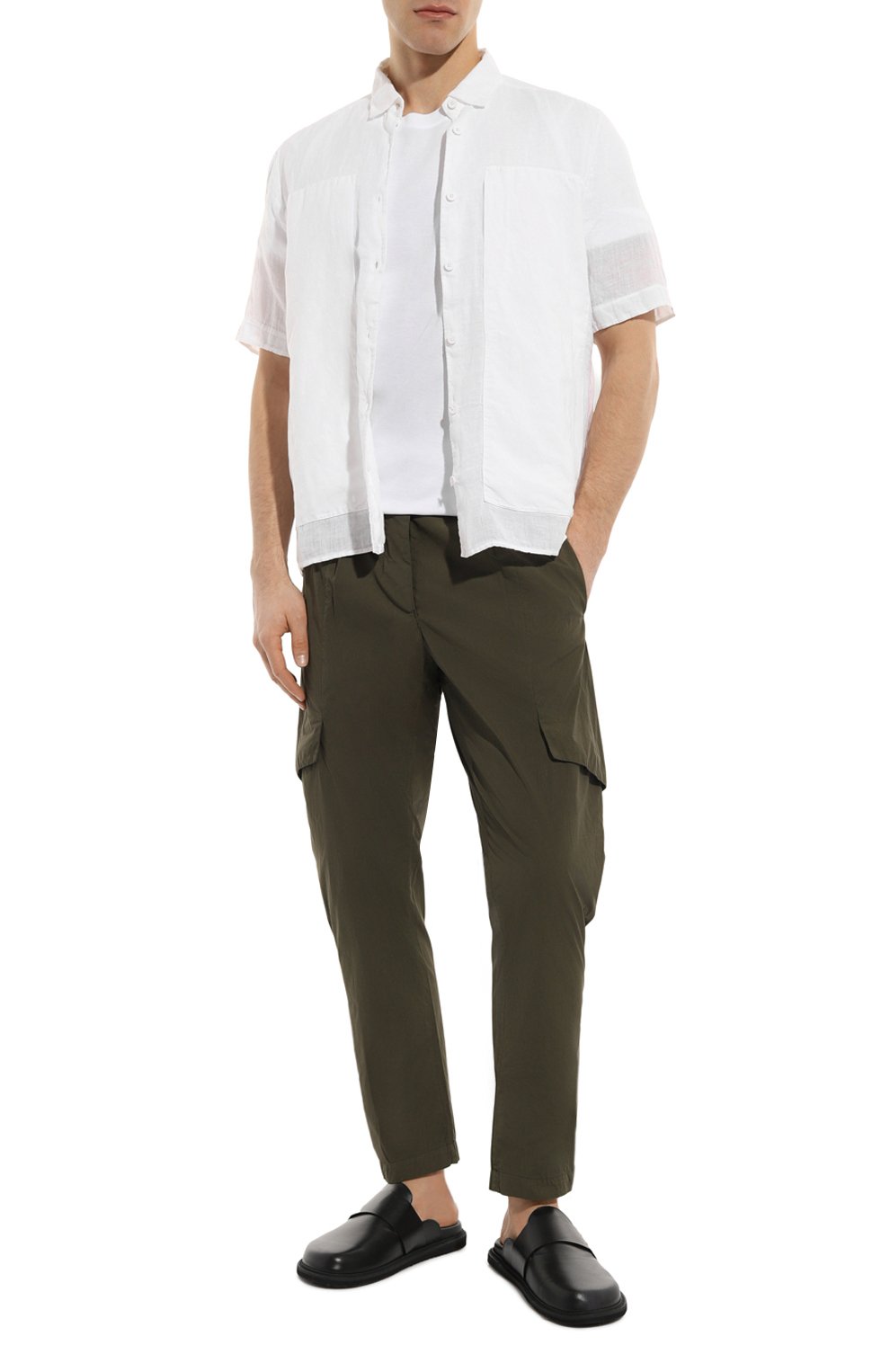 Льняная рубашка TRANSIT, арт. CFUTRWV311, фото 2