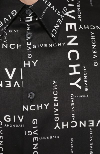 Хлопковая рубашка GIVENCHY, арт. BM60F612DS, фото 5