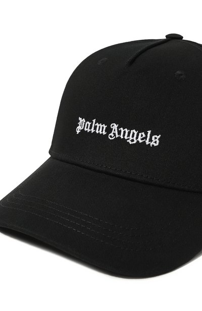 Хлопковая бейсболка PALM ANGELS, арт. PMLB094C99FAB001, фото 4