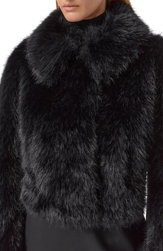 Комбинированное полупальто Nina Ricci 25ACMA018/PL0483 Чёрный  25ACMA018/PL0483 Фото 5