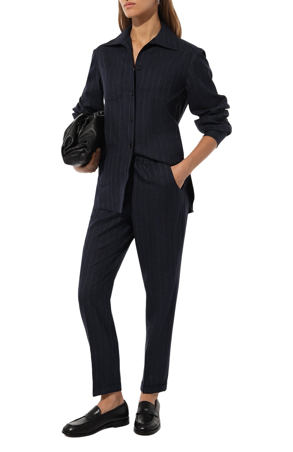 Шерстяные брюки KITON, арт. D37102S0700702, фото 2