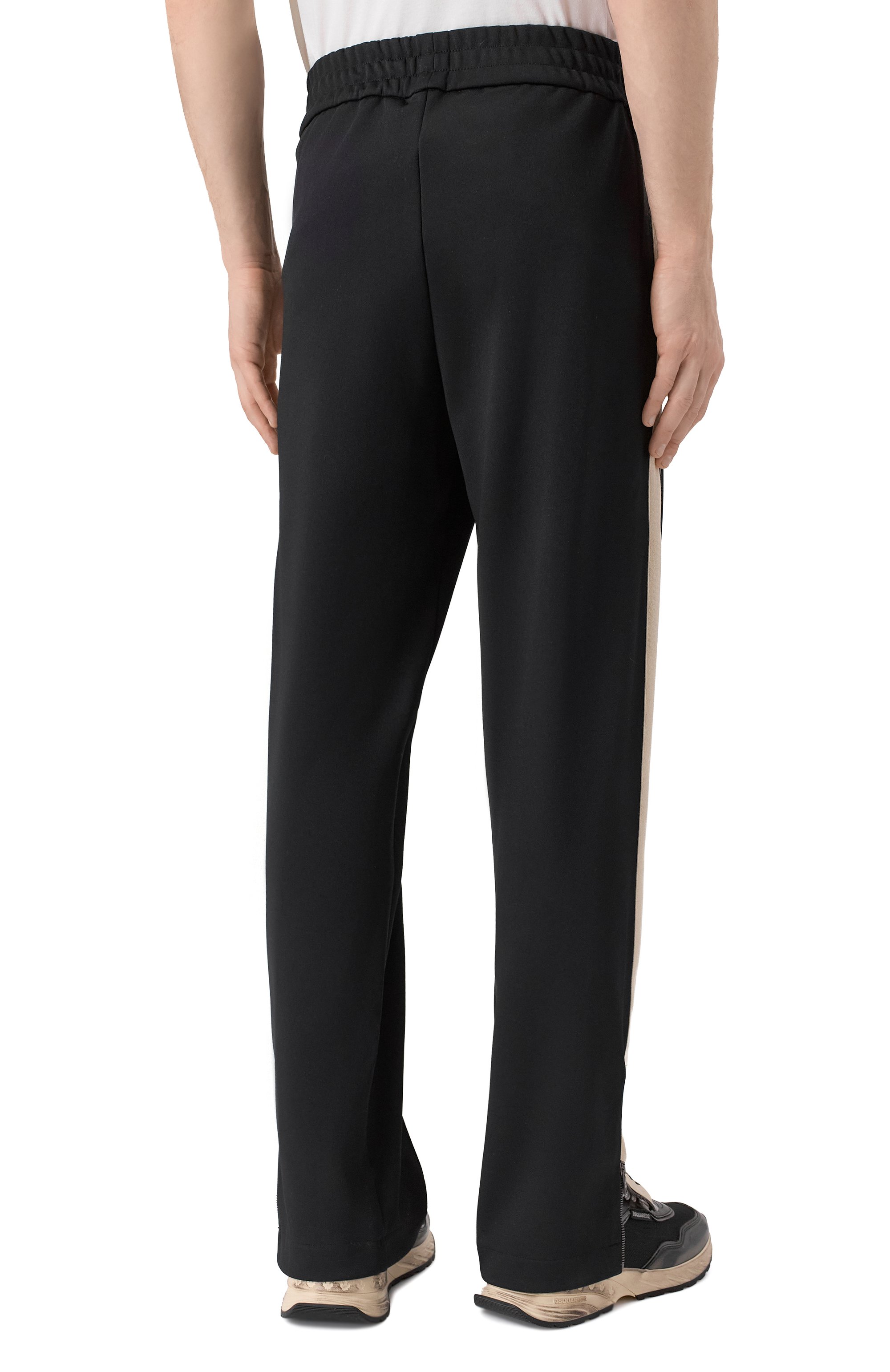 Брюки PALM ANGELS черного цвета по цене 56500 руб., арт. PMCJ020C99FAB002, фото 4 Брюки PALM ANGELS, арт. PMCJ020C99FAB002, фото 4