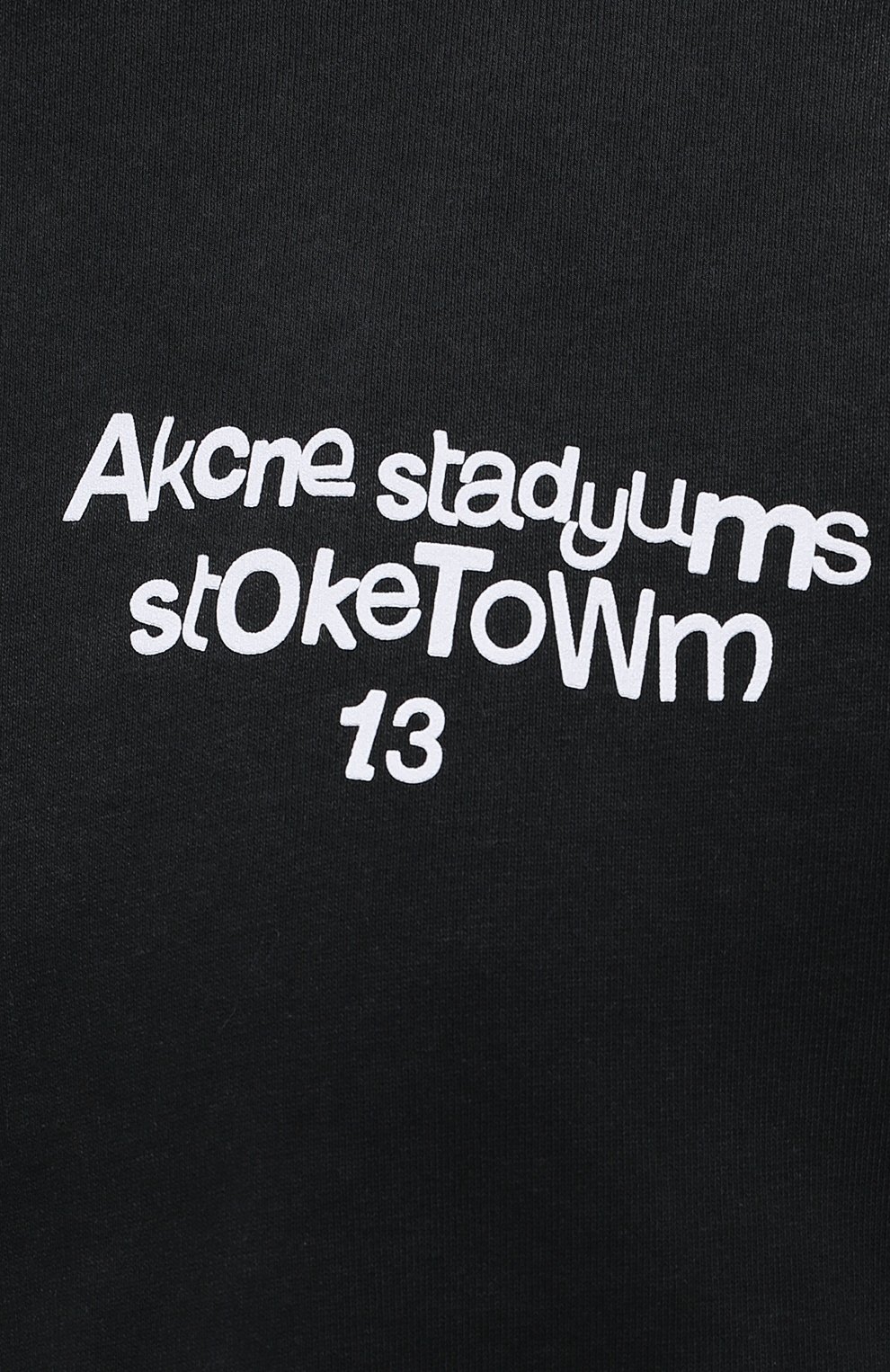 Хлопковая футболка ACNE STUDIOS, арт. CI0077/W, фото 5