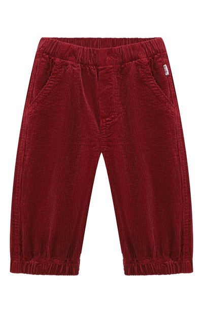 Вельветовые джоггеры IL GUFO, арт. A25GPL0015V6021/12M-18M