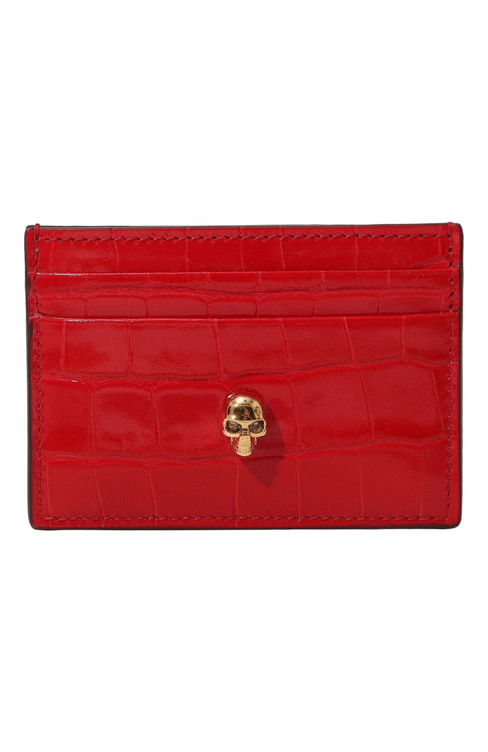 Кожаный футляр для кредитных карт ALEXANDER MCQUEEN, арт. 632038/1JMFG, фото 1