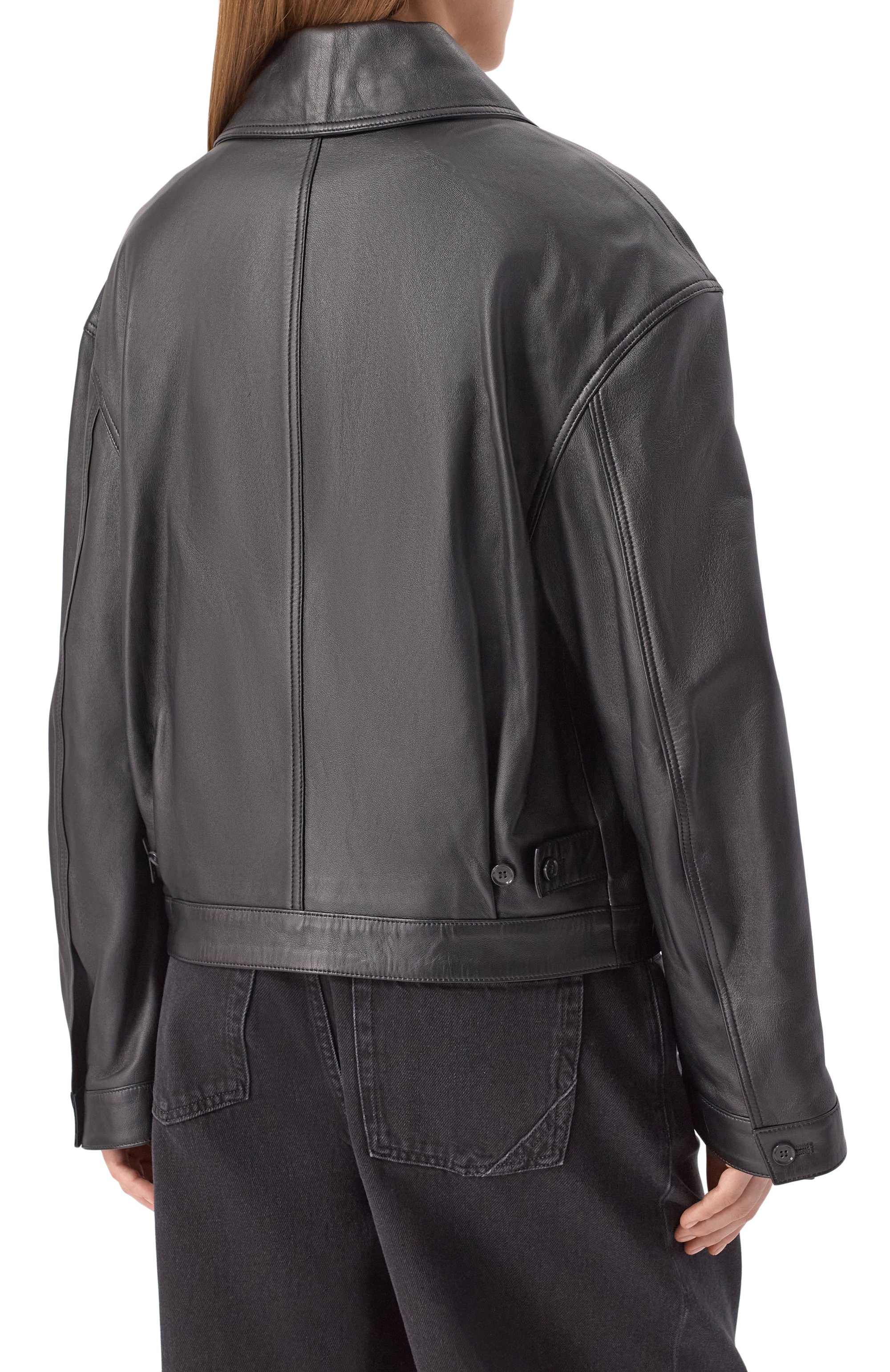 Кожаная куртка LOULOU DE SAISON, арт. KAIPAN, фото 4