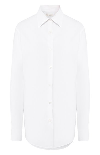 Хлопковая рубашка DRIES VAN NOTEN, арт. 201-10758-9245, фото 1