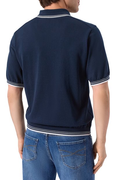 Хлопковое поло PAUL&SHARK, арт. 26411634, фото 4