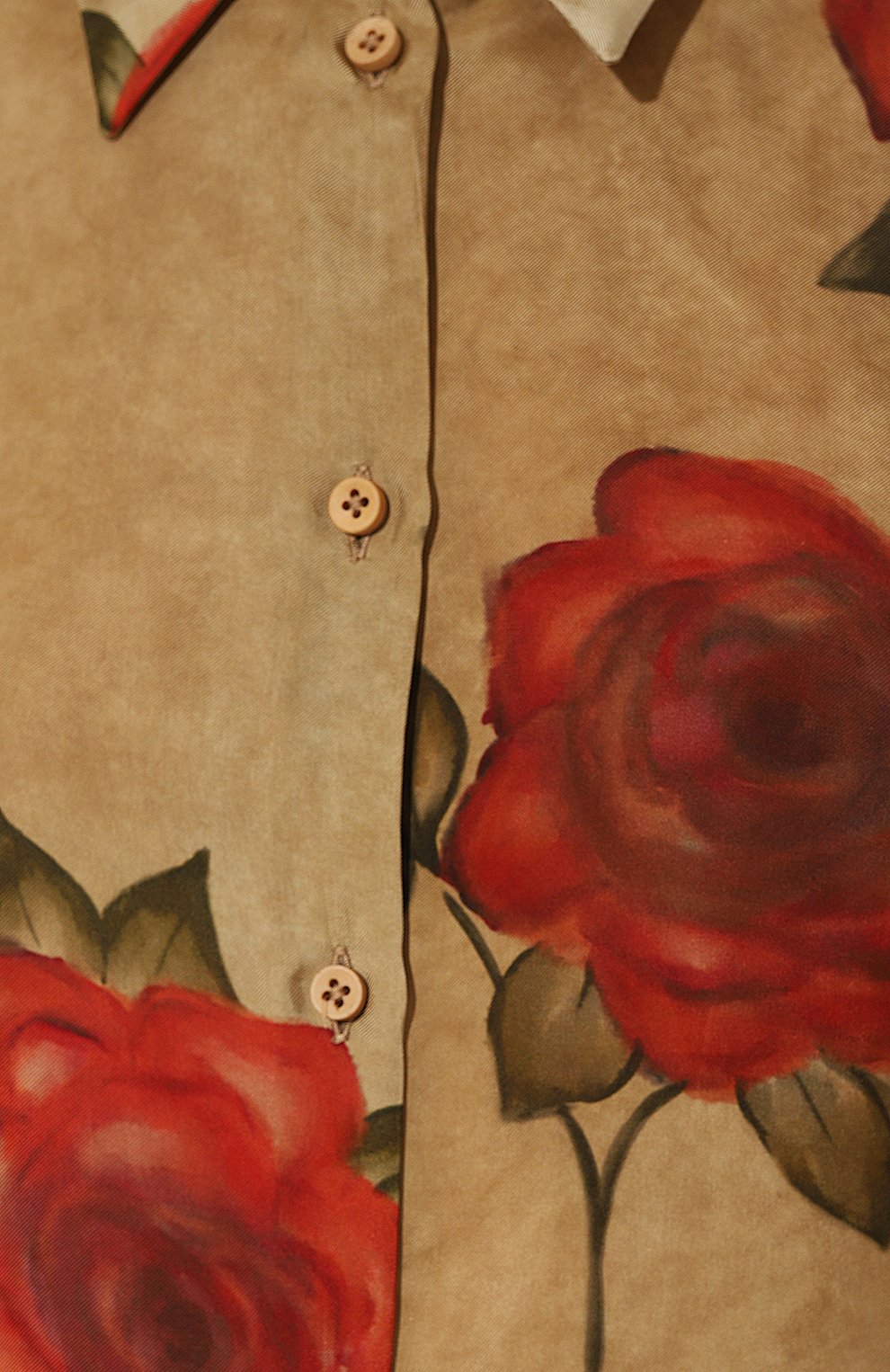 Рубашка UMA WANG бежевого цвета по цене 111000 руб., арт. S3 M UP1001, фото 5 Рубашка UMA WANG, арт. S3 M UP1001, фото 5