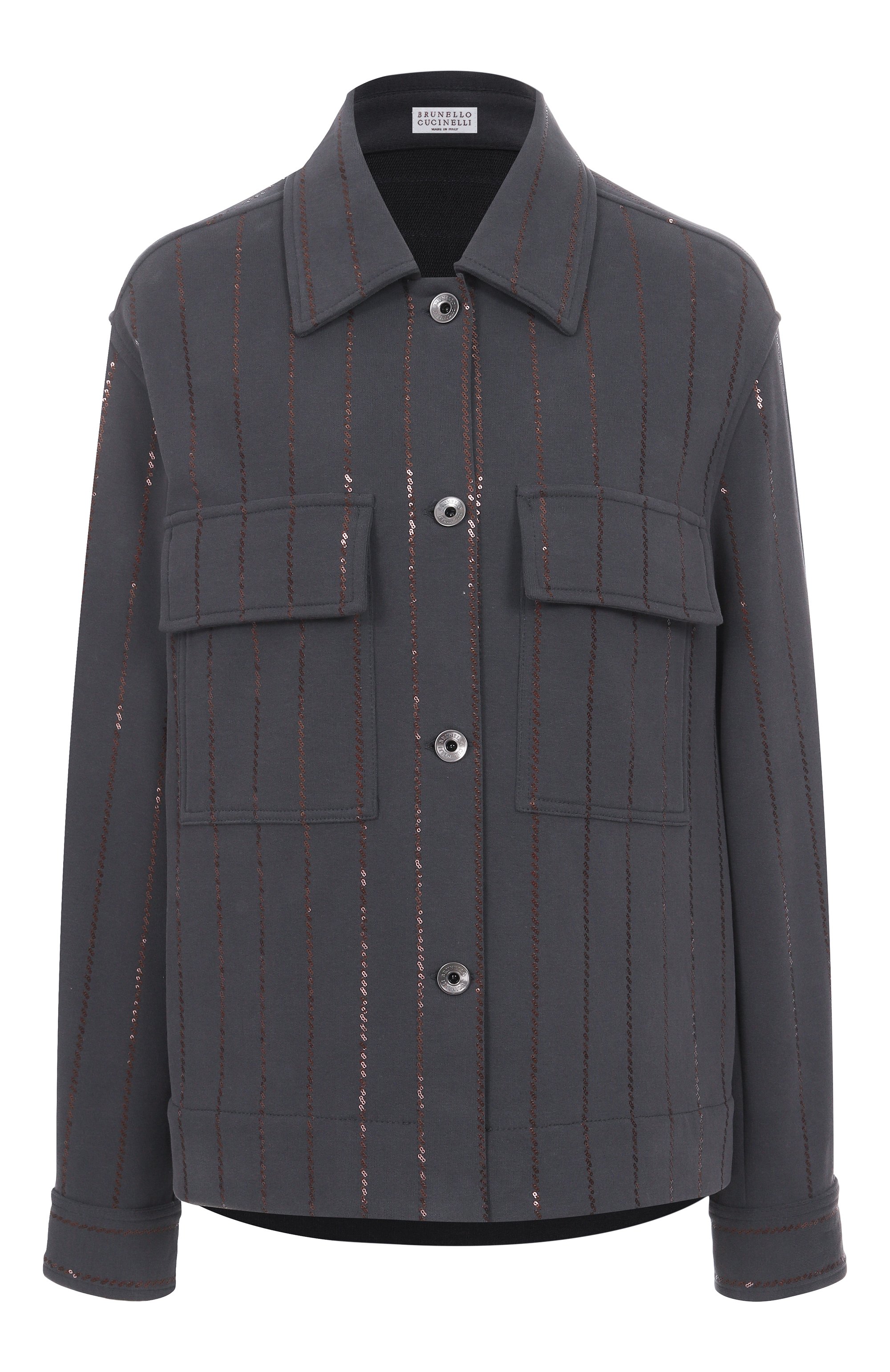 Хлопковая рубашка BRUNELLO CUCINELLI, ар�т. MP05NS0806, фото 1