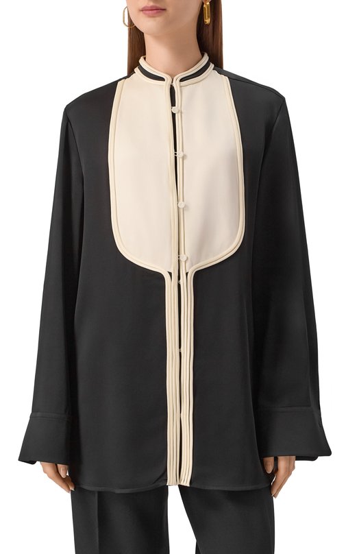 Блузка Jil Sander J03DL0197-J76018 Чёрный  J03DL0197-J76018 Фото 3