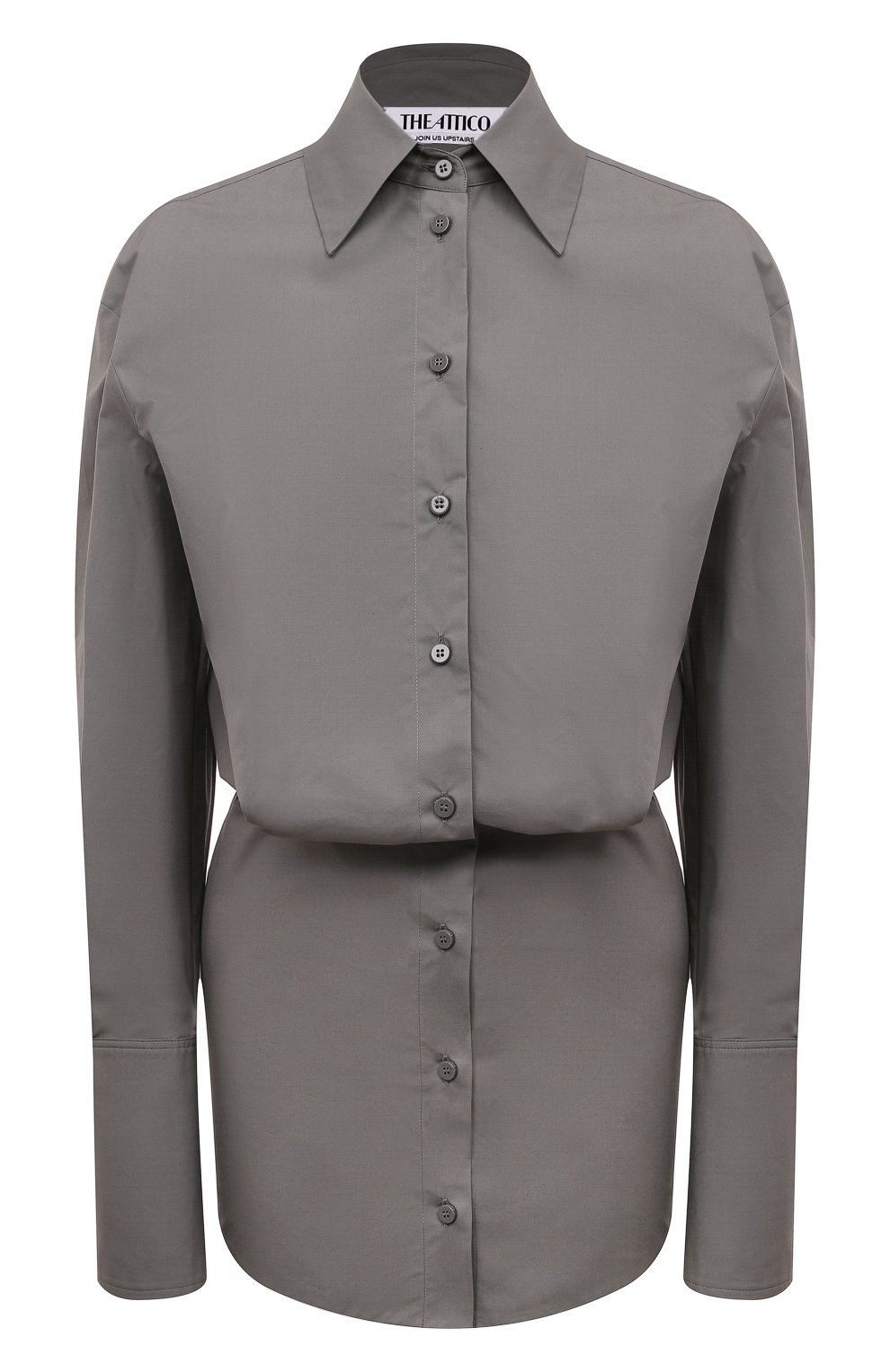 Хлопковое платье THE ATTICO, арт. 247WCA93, фото 1