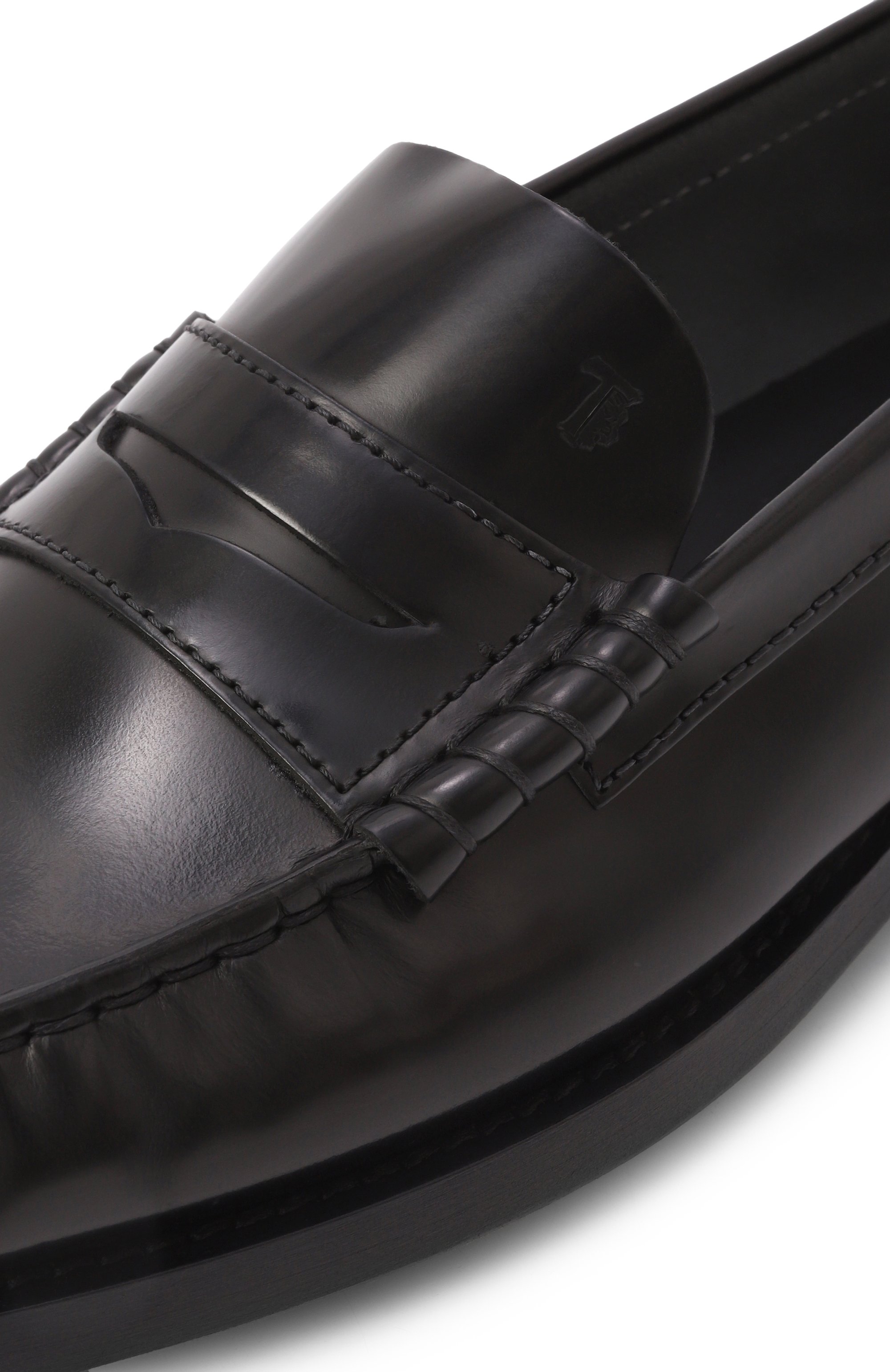 Кожаные пенни-лоферы TOD’S, арт. XXW34L0I010AKT, фото 7