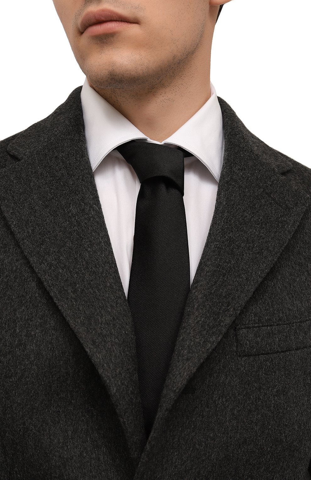 Шелковый галстук LUIGI BORRELLI, арт. LC80/1431, фото 2