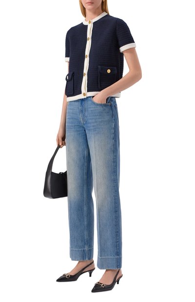 Кожаные туфли horsebit GUCCI, арт. 782407/DMBT0, фото 3