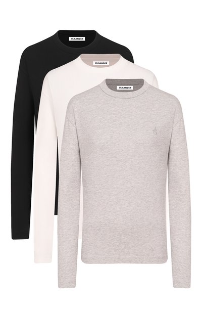 Женская комплект из трех лонгсливов JIL SANDER, арт. J02GC0162/JTN254