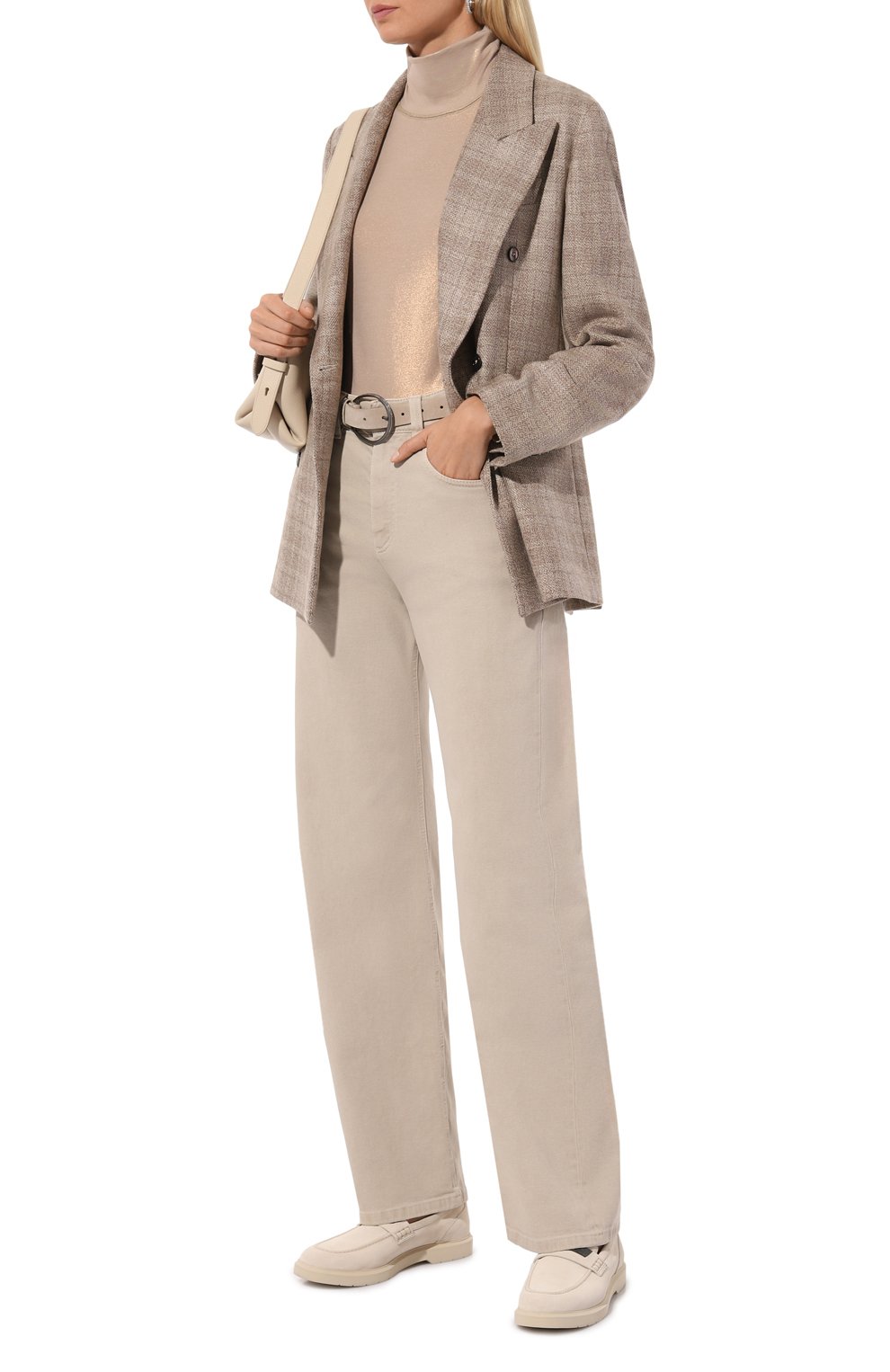 Водолазка из хлопка и вискозы BRUNELLO CUCINELLI, арт. MG922EF214, фото 2