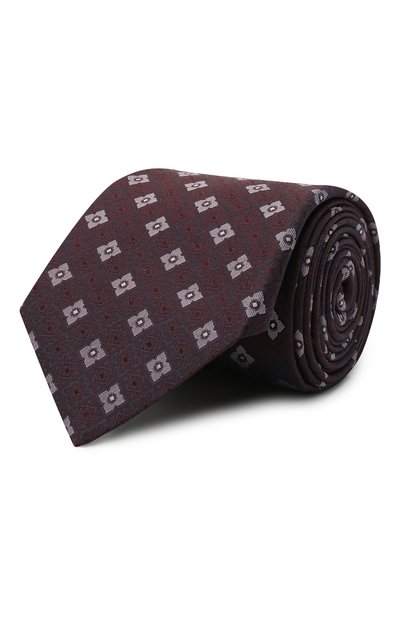 Мужской шелковый галстук CANALI, арт. 18/HJ03084