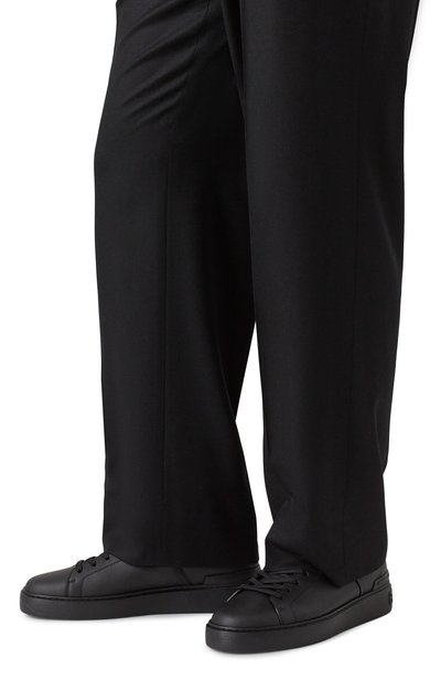 Кожаные кеды b-court BALMAIN, арт. FM1VI288/LVTR, фото 3